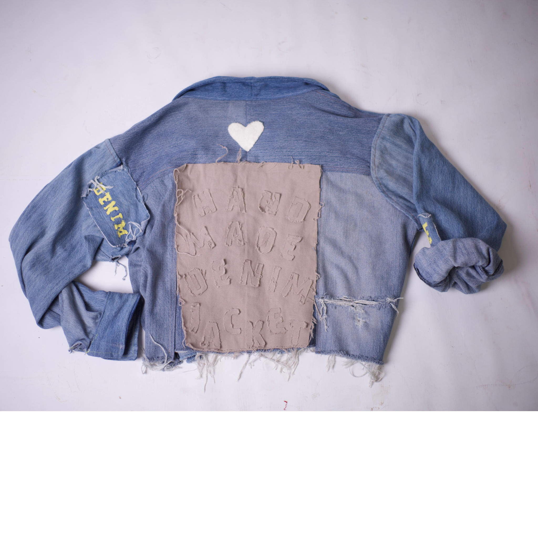 "HAND MADE DENIM JACKET"