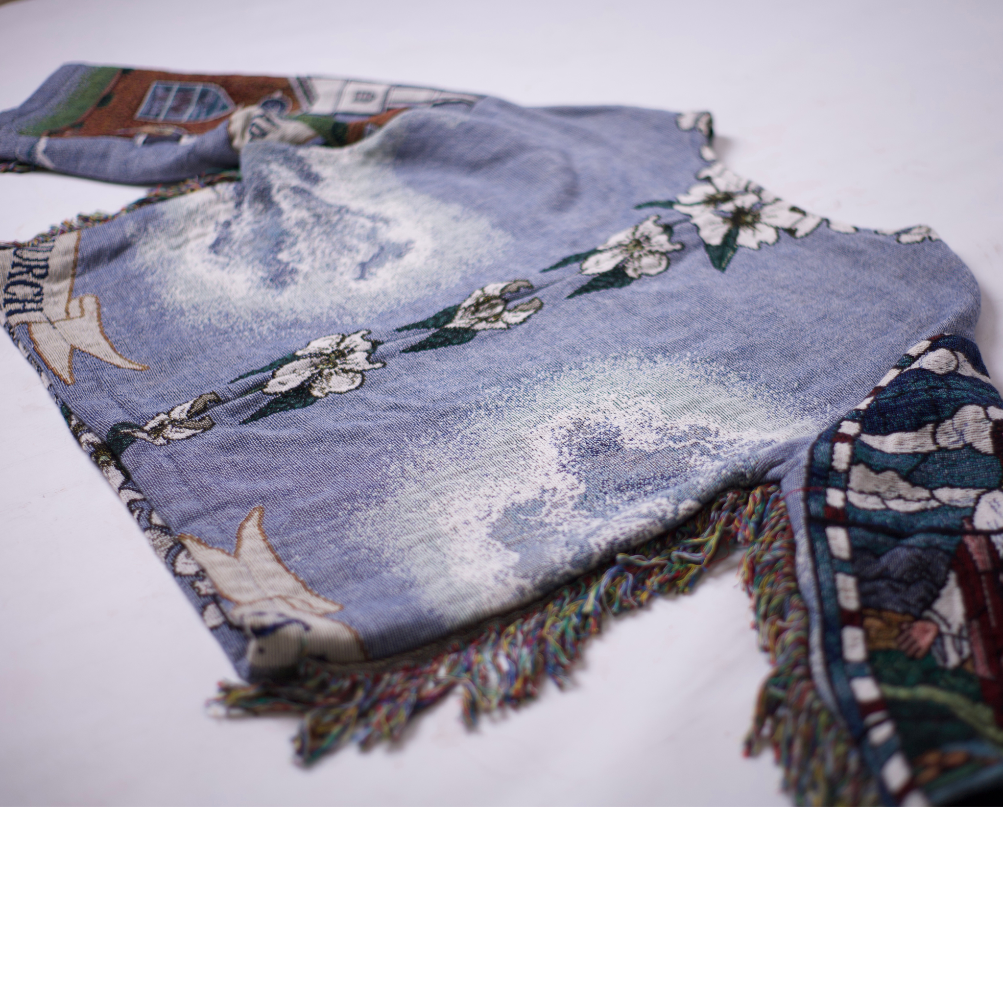 Religious Tapestry Sweater