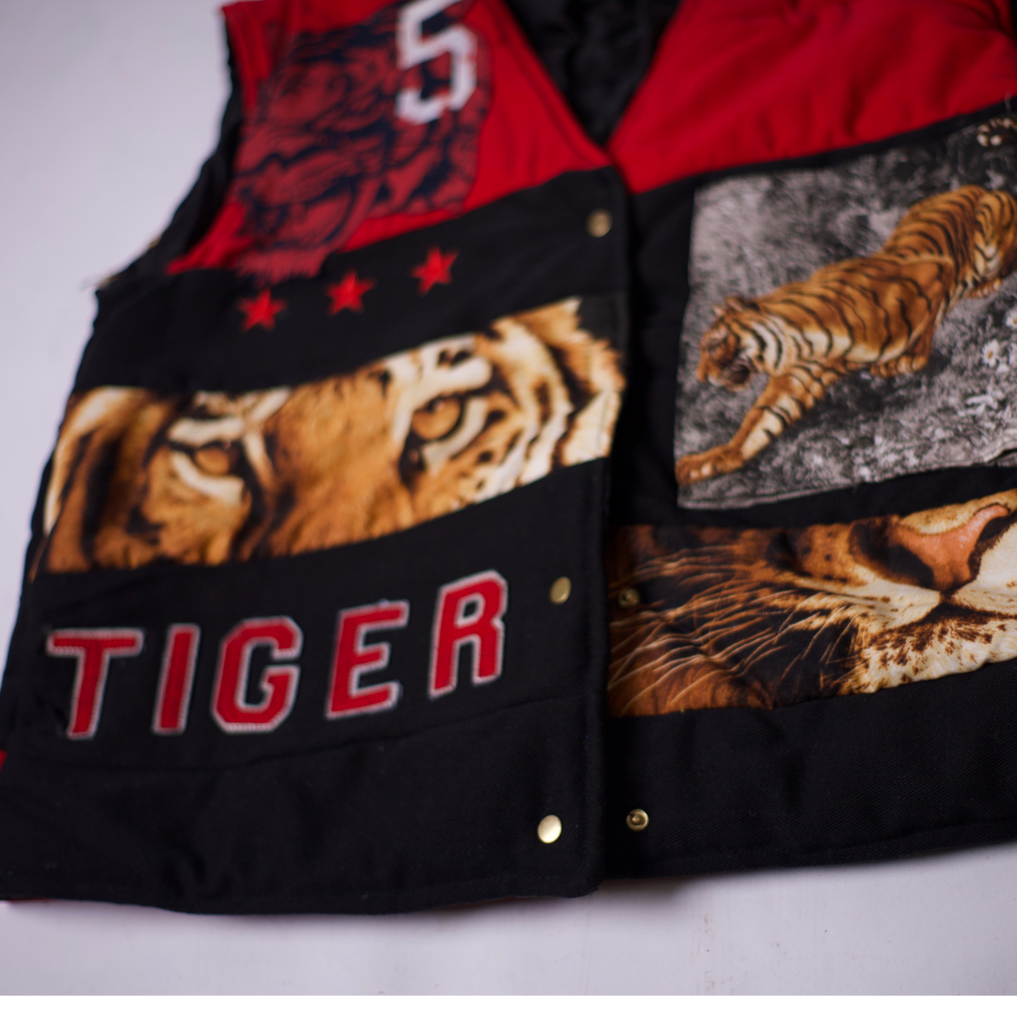 Tiger Denim Vest